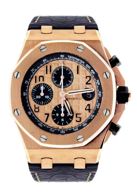 Audemars Piguet Royal Oak Offshore 18K Rose Gold BLACK.